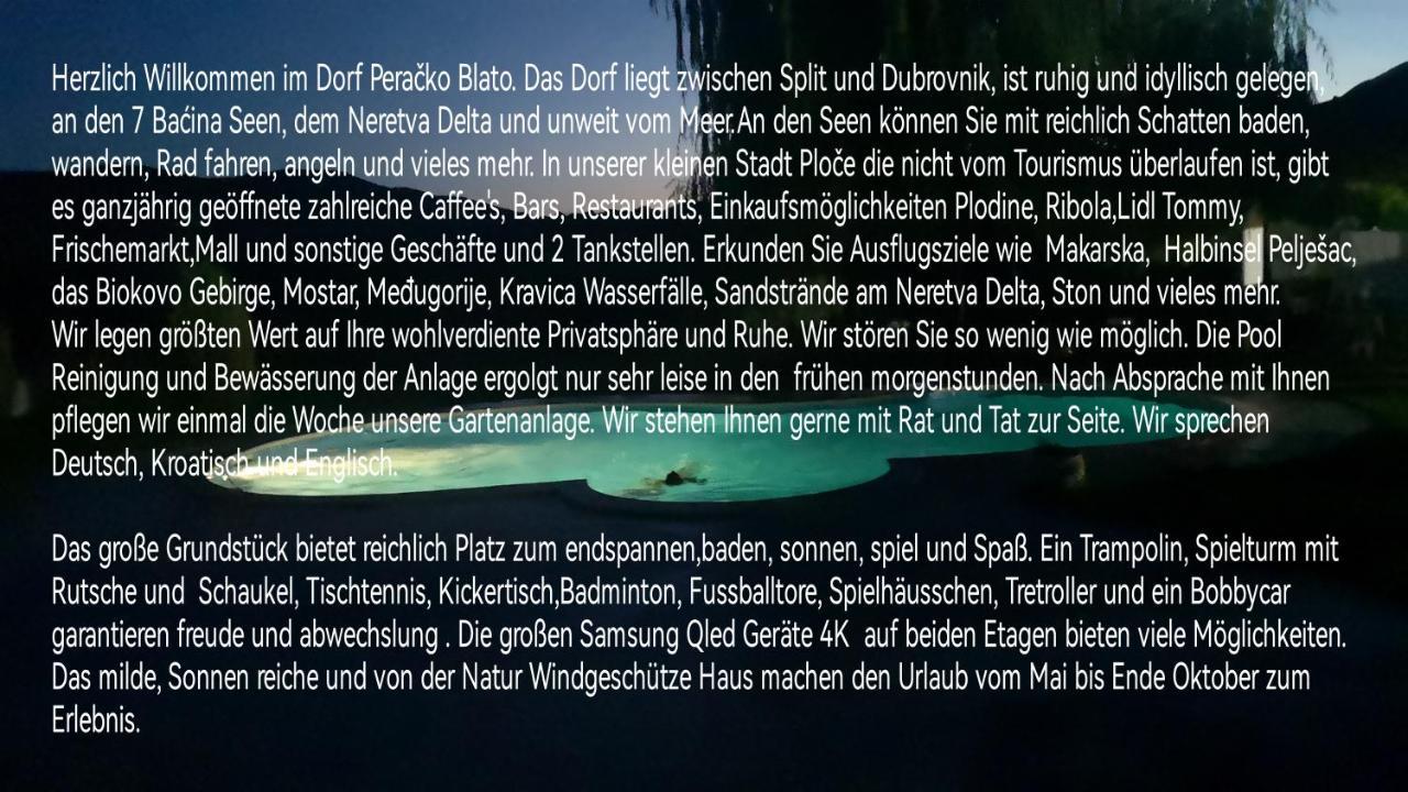 Villa Fabry Ploce  Exteriér fotografie